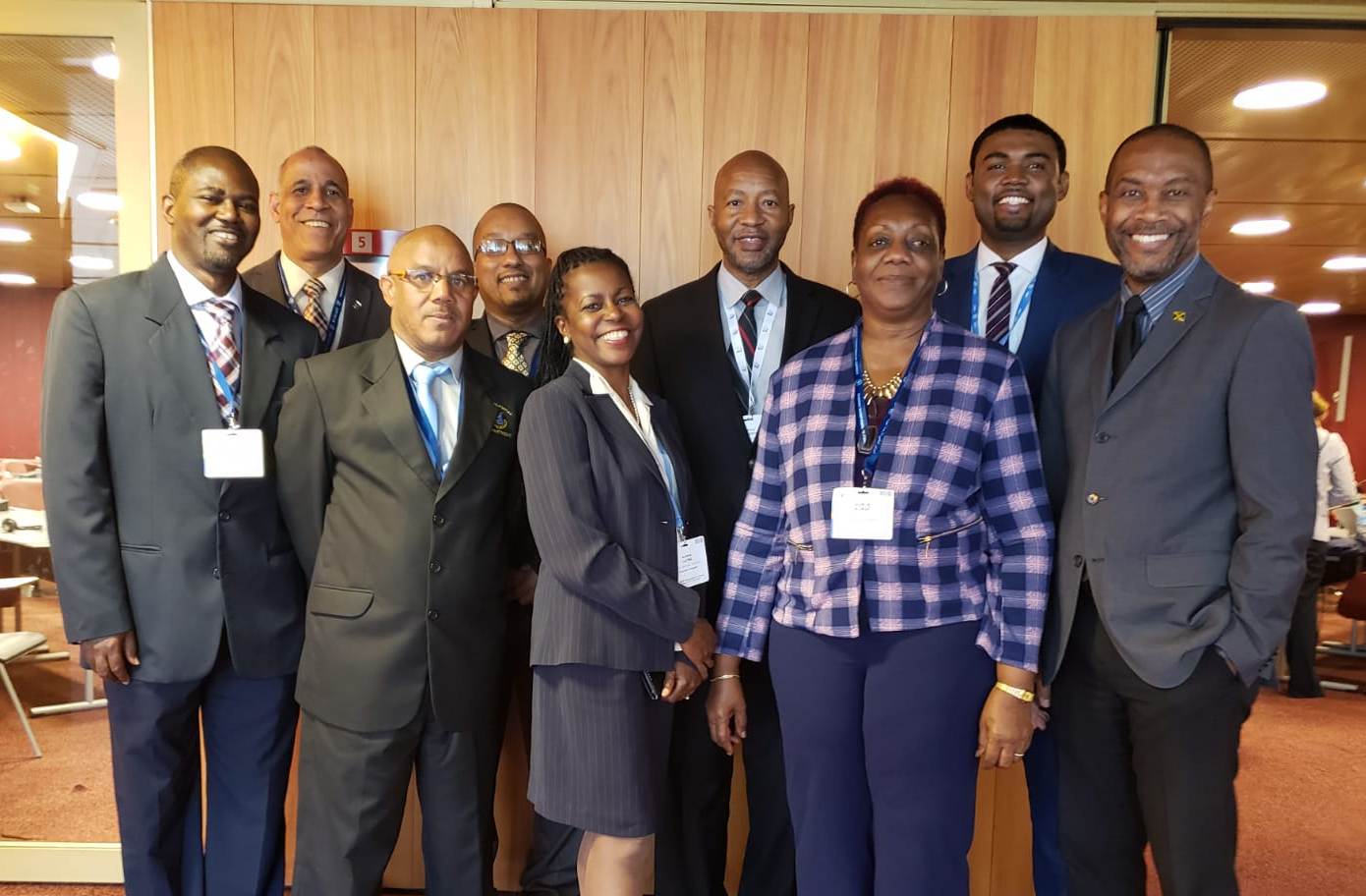 Caribbean delegates at 18th World Meteorological Congress