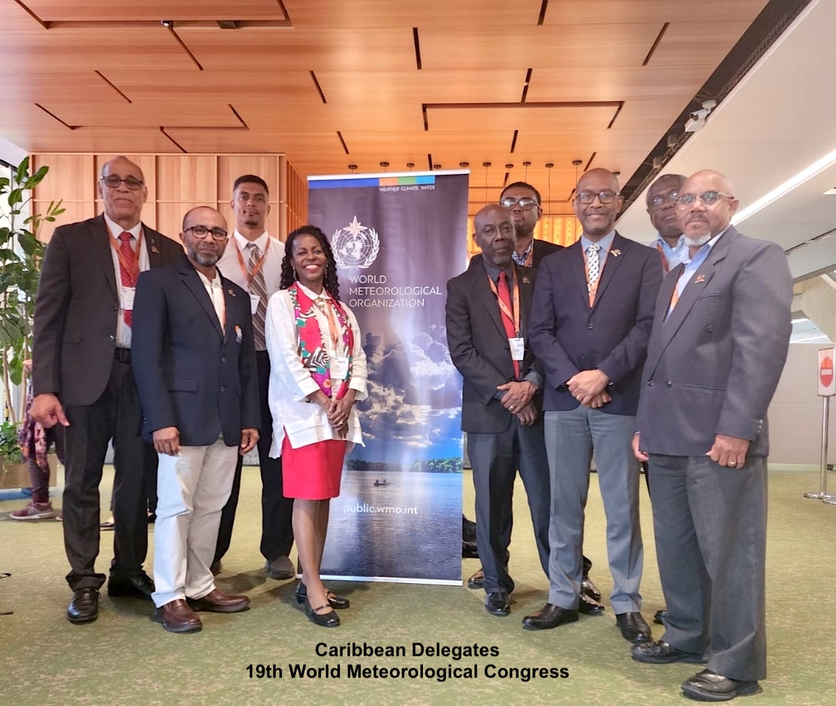 Caribbean Delegates at 19th WMO Congress