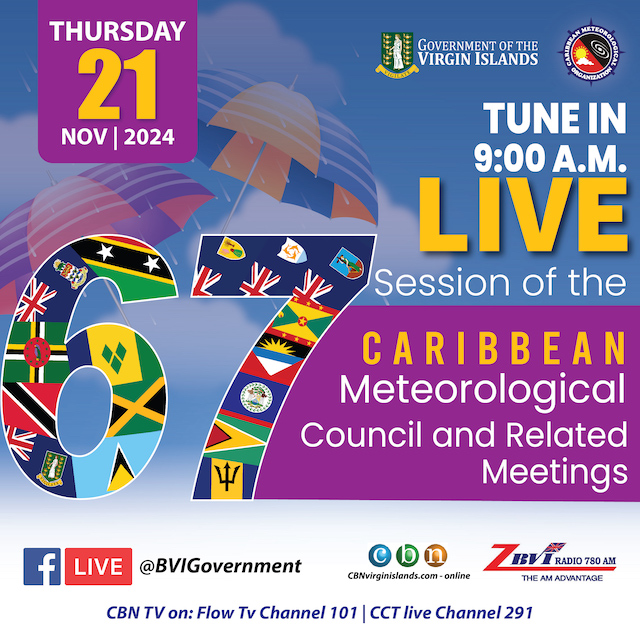 67th Caribbean Meteorological Council flyer